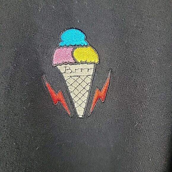 Gucci Mane Trap God Champion Hoodie Medium Black Concert Tour Merch Tee Rapper - Picture 3 of 11